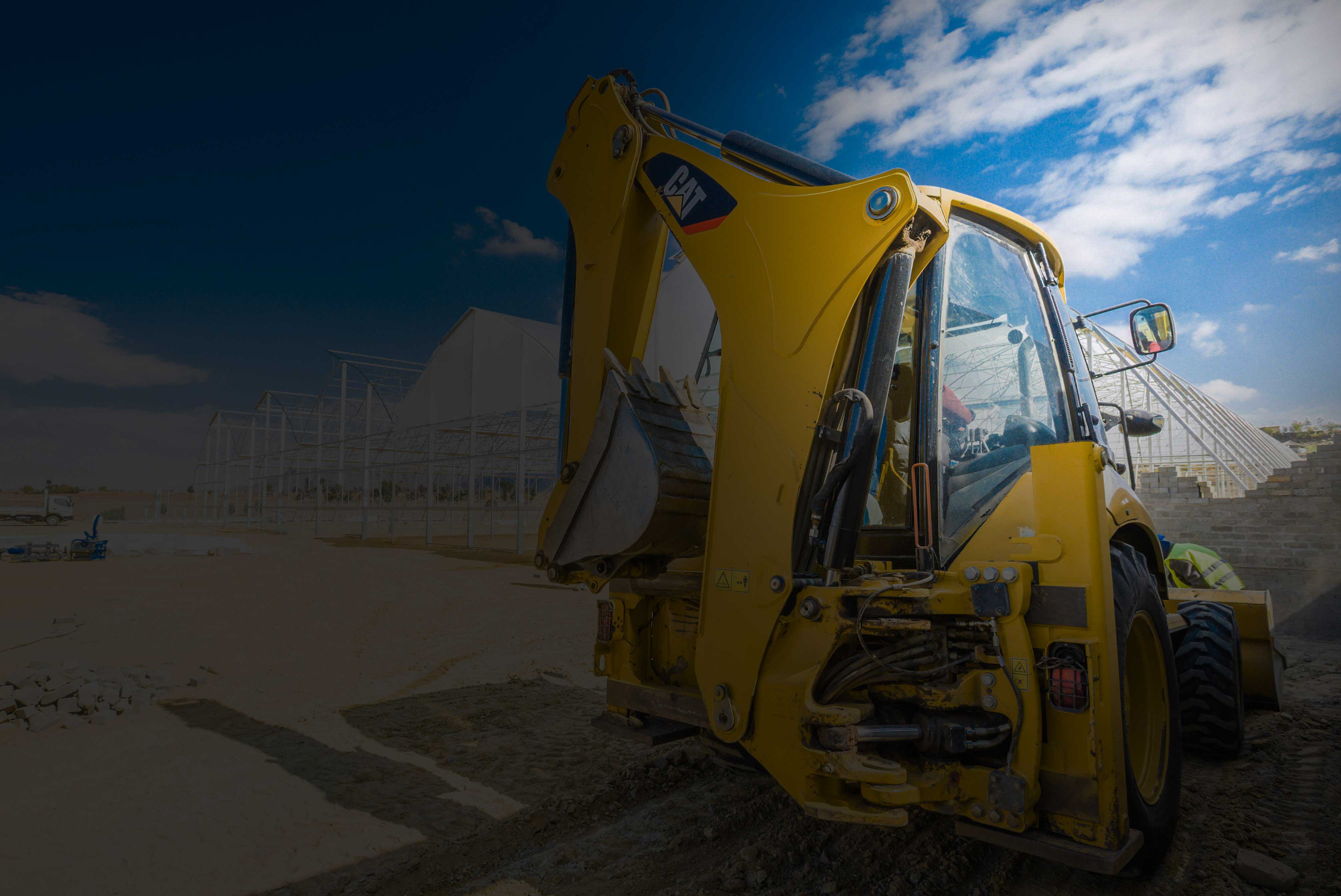 El Balakk heavy equipment on site